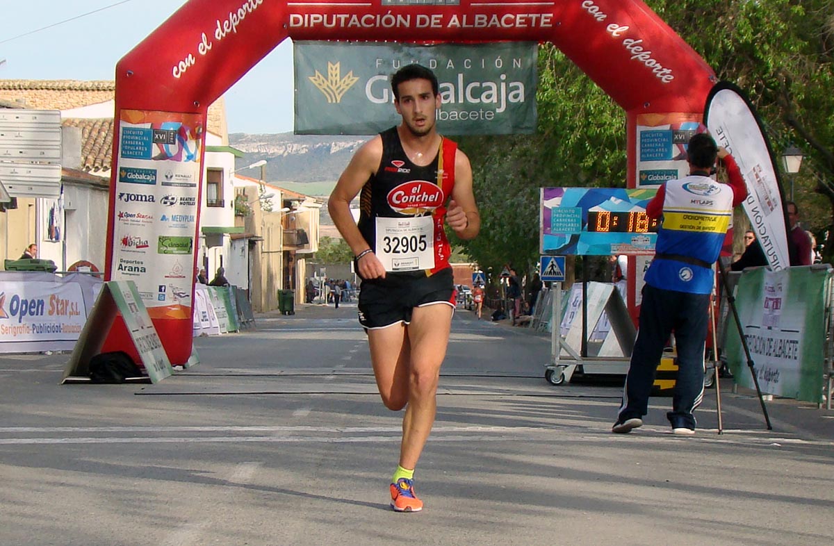 Jesús Ángel Rodríguez ganó la X Carrera Popular de Valdeganga