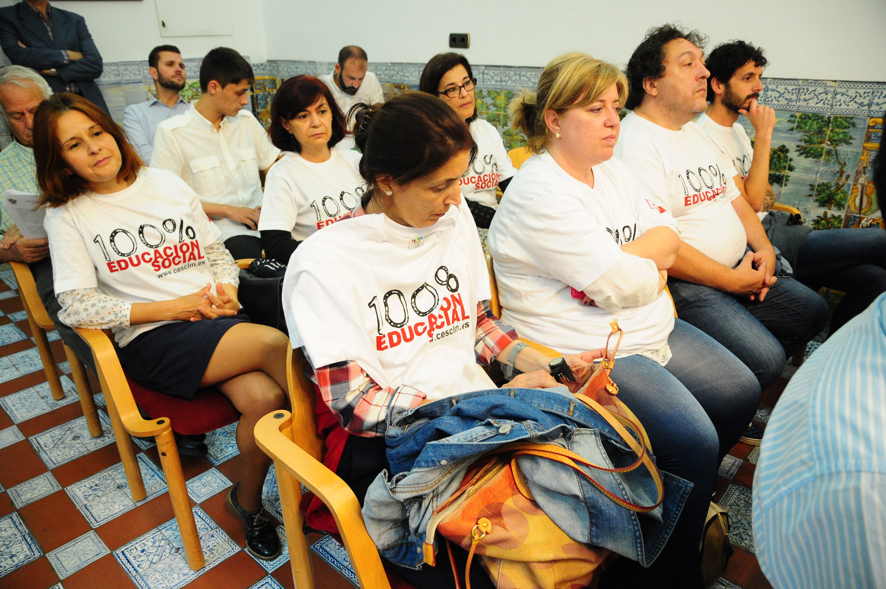 Los educadores sociales, en el Pleno del Ayuntamiento de Toledo