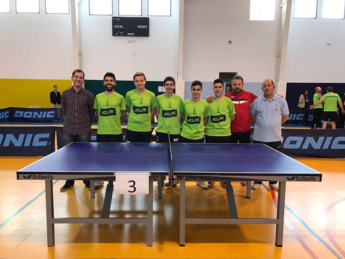 El CD Torrijos Spin ha elevado el nivel del tenis de mesa en Torrijos