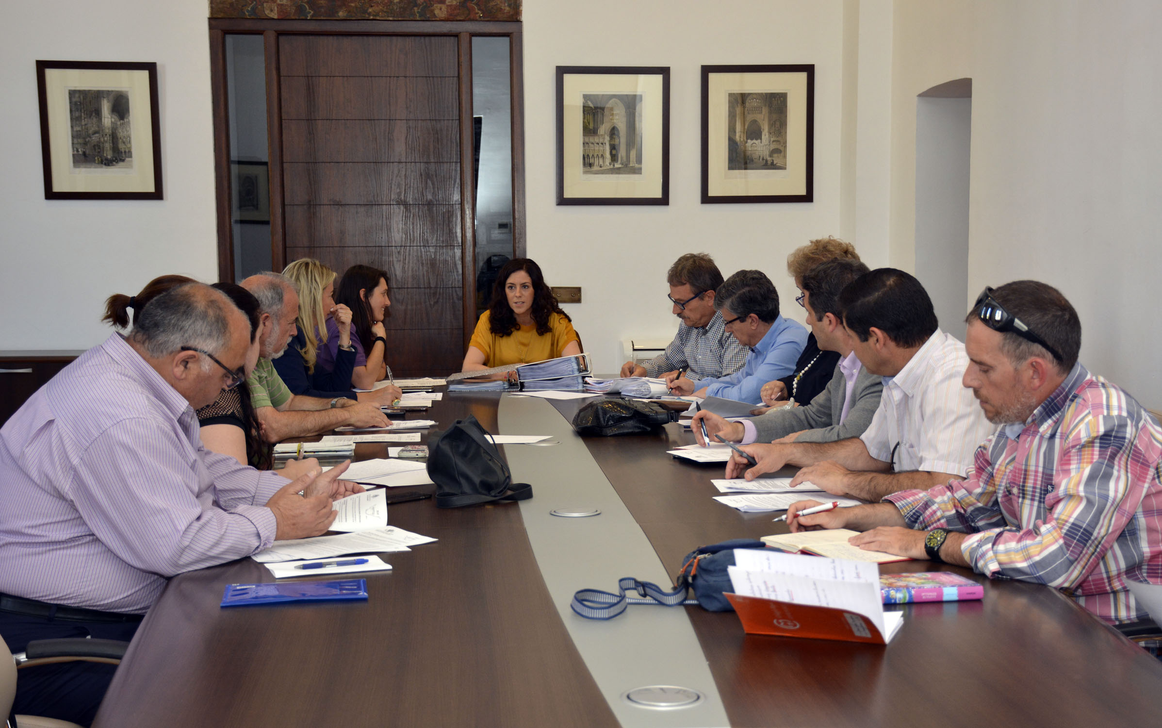 Consejo de Medio Ambiente en el Ayuntamiento de Toledo en el que han dado cuenta de los datos del plan de poda