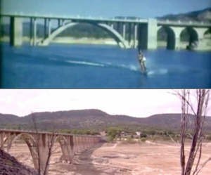 El cambio del embalse de Entrepeñas desde el trasvase Tajo-Segura
