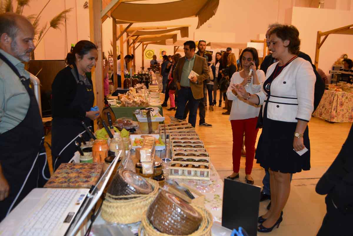 Muestra de productos gastronómicos de la provincia de Toledo.