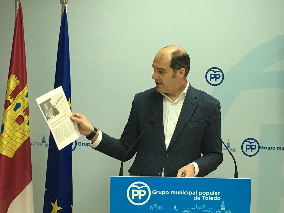 José Manuel Velasco, concejal del PP de Toledo.