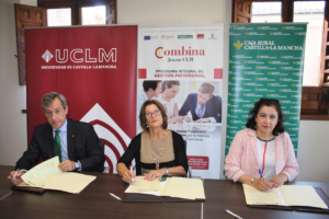Proyecto Combina Joven de Caja Rural CLM, Cámara de Comercio de Toledo y de la UCLM.