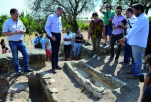 Yacimiento arqueológico visigodo de Los Hitos.