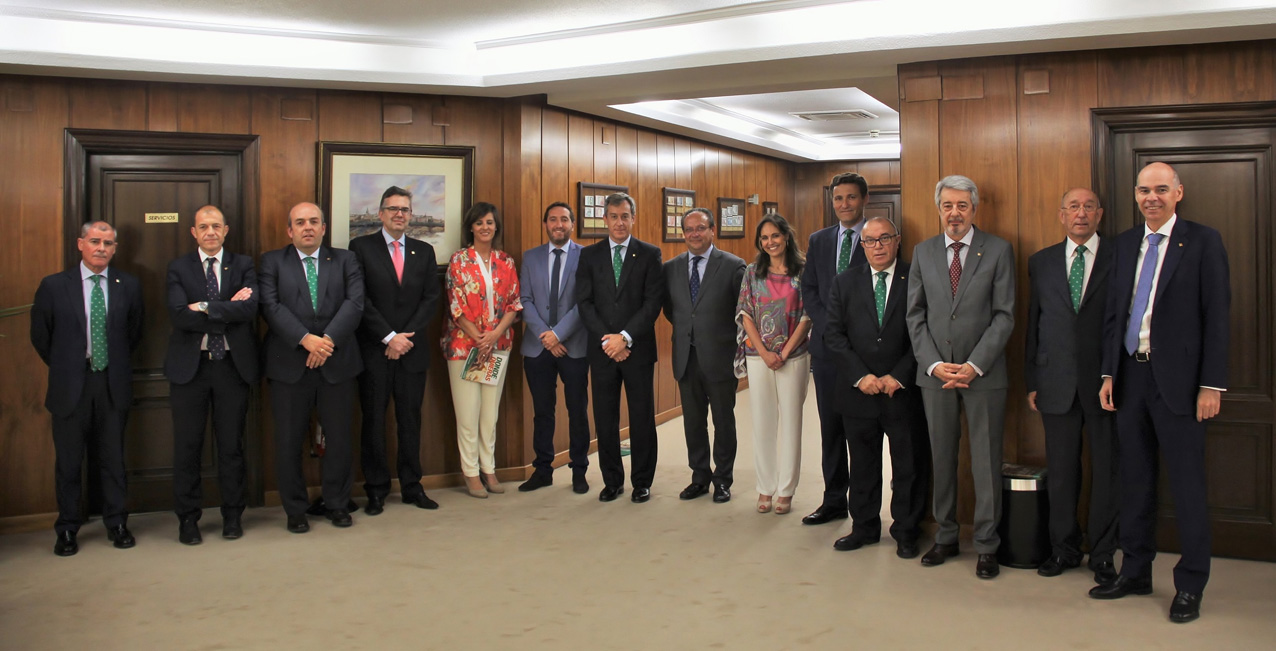 Reunión del Patronato de la Fundación Caja Rural CLM.