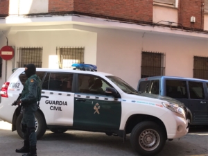 Imagen de la operación desarrollada en Talavera. Pateras