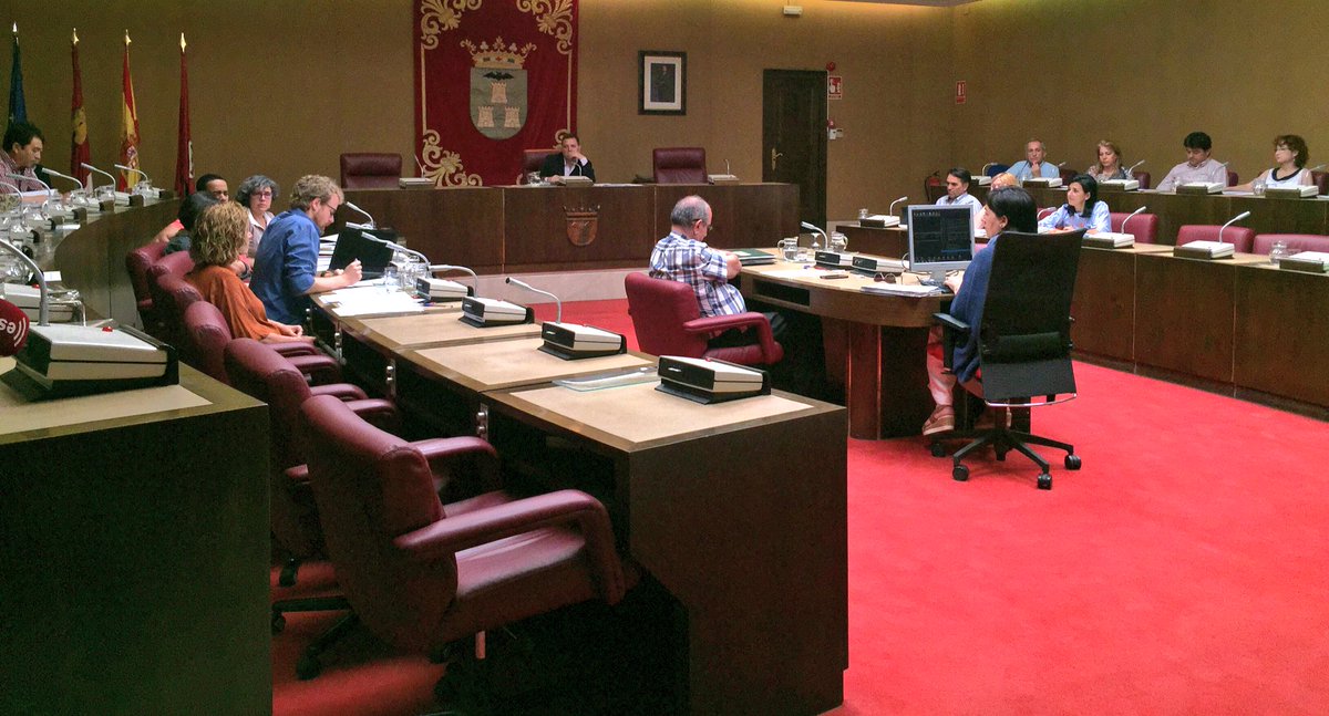 Imagen del un Pleno del Ayuntamiento de Albacete