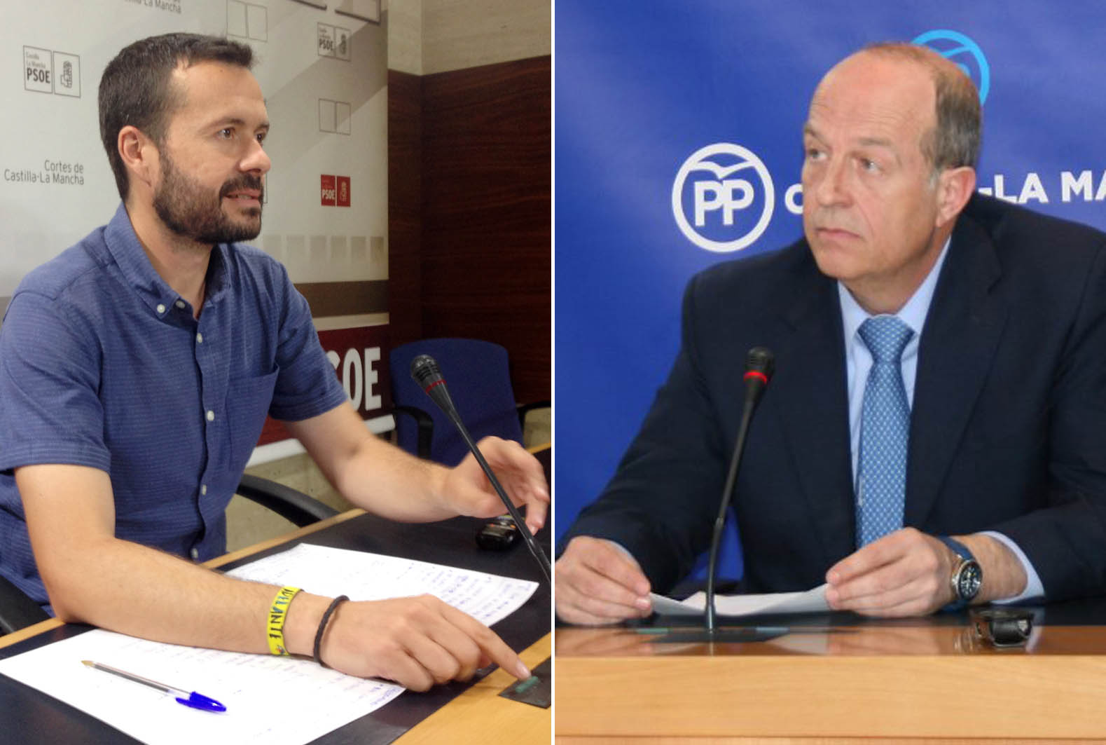 José Luis escudero y José Manuel Tortosa. Podemos en el Gobierno