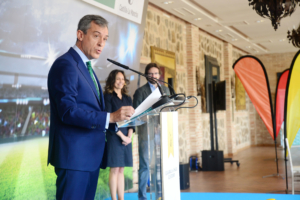 Javier López Martín, presidente de Caja Rural Castilla-La Mancha.