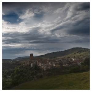 Imagen de la localidad conquense de Priego.