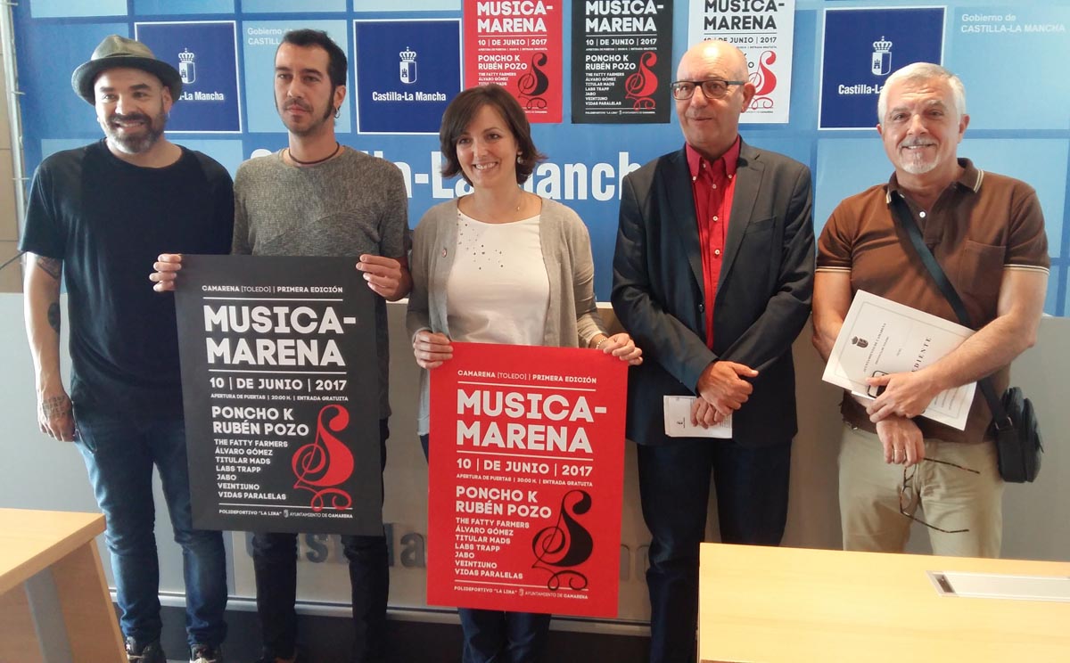 Presentación del I Festival Musicamarena.