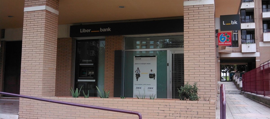 Foto de archivo de una sucursal de Liberbank