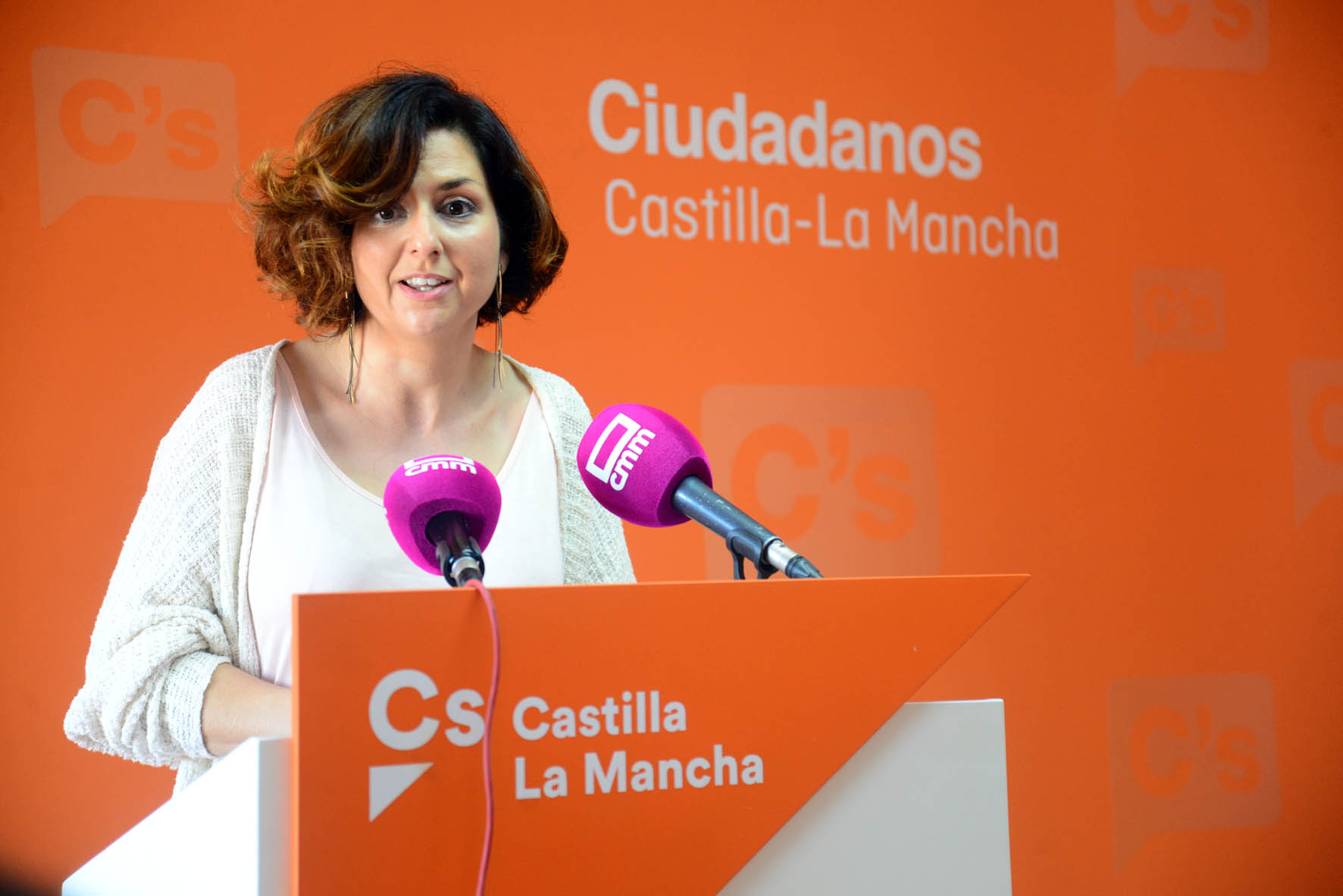Orlena de Miguel, portavoz de Ciudadanos en Castilla-La Mancha.s
