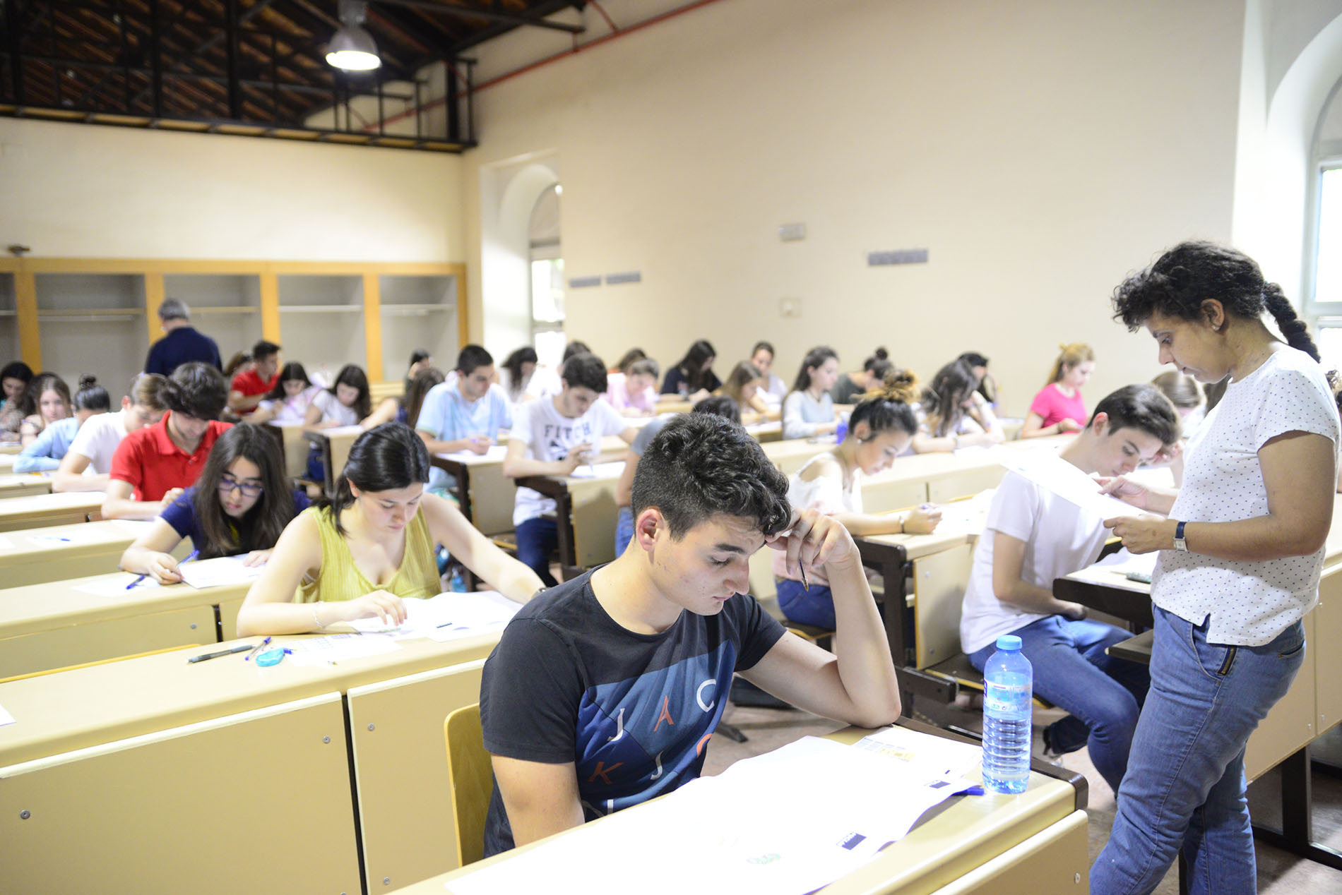 Selectividad en la UCLM en el campus de Toledo.