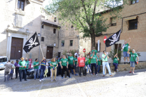 Los vigilantes han vuelto a protestar