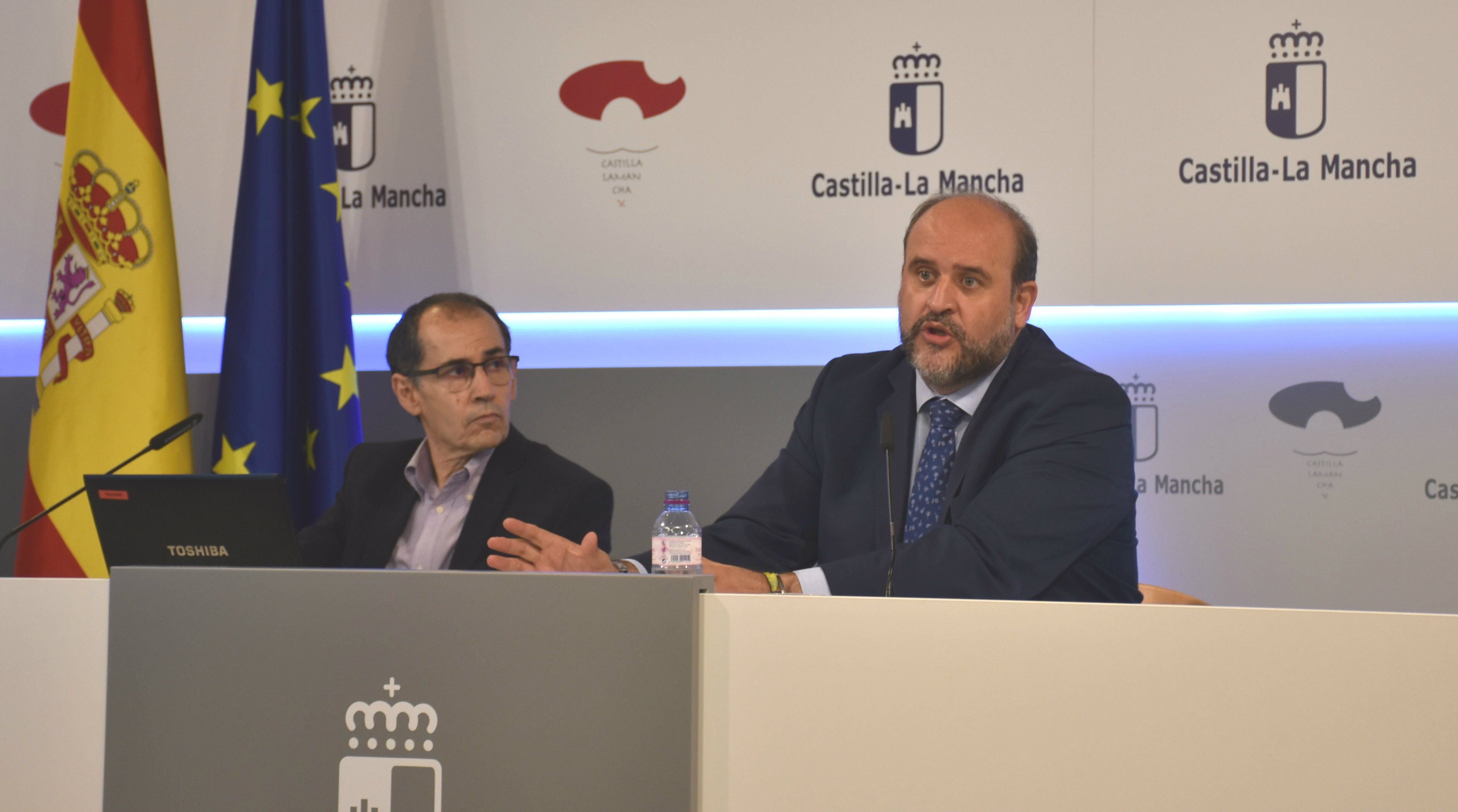 El vicepresidente de Castilla-La Mancha, José Luis Martínez Guijarro. Presupuestos, portal de transparencia