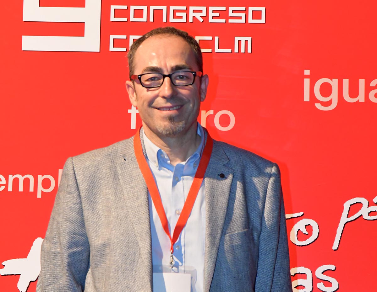 Paco de la Rosa, secretario general de CCOO CLM.