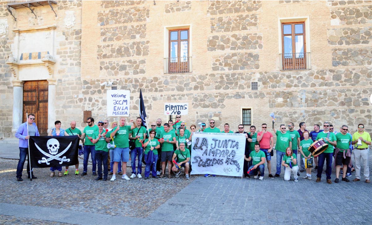 Los vigilantes toman la medida más drástica: la huelga