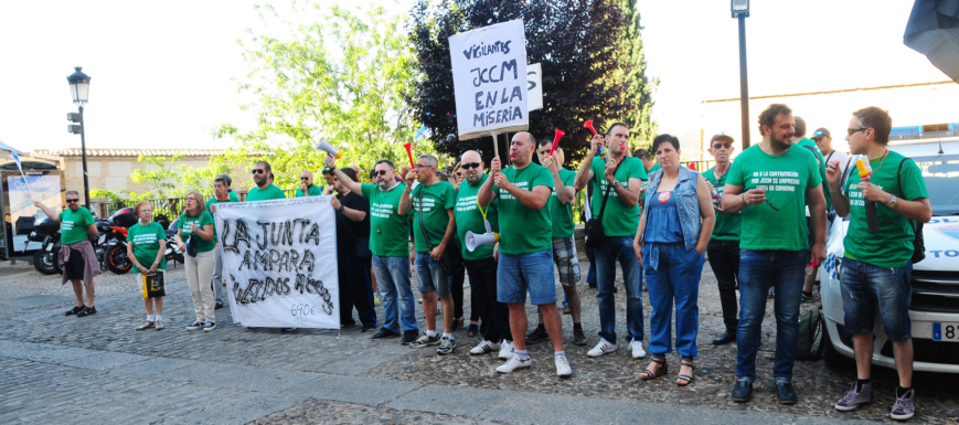 La "última" de la UTE: no pagar toda la nómina de julio a los vigilantes de seguridad