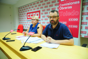 José Luis Arroyo, secretario provincial de CCOO Toledo.
