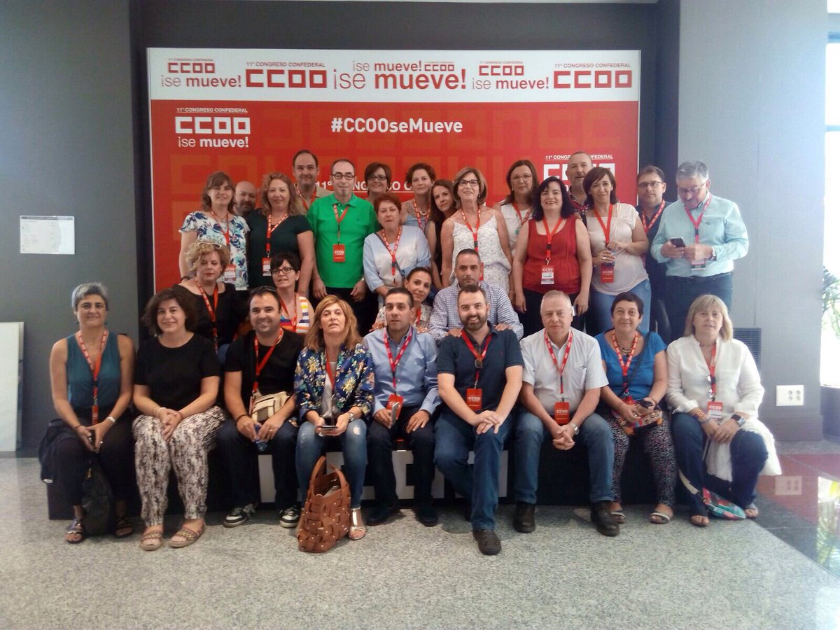 La delegación castellano-manchega en el Comité Ejecutivo de CC.OO.