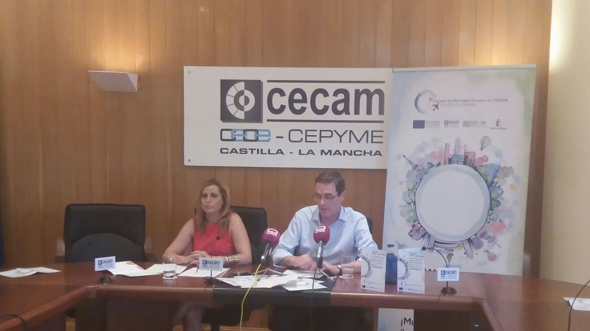 Presentación del "Programa de Movilidad Europea" de Cecam. jóvenes