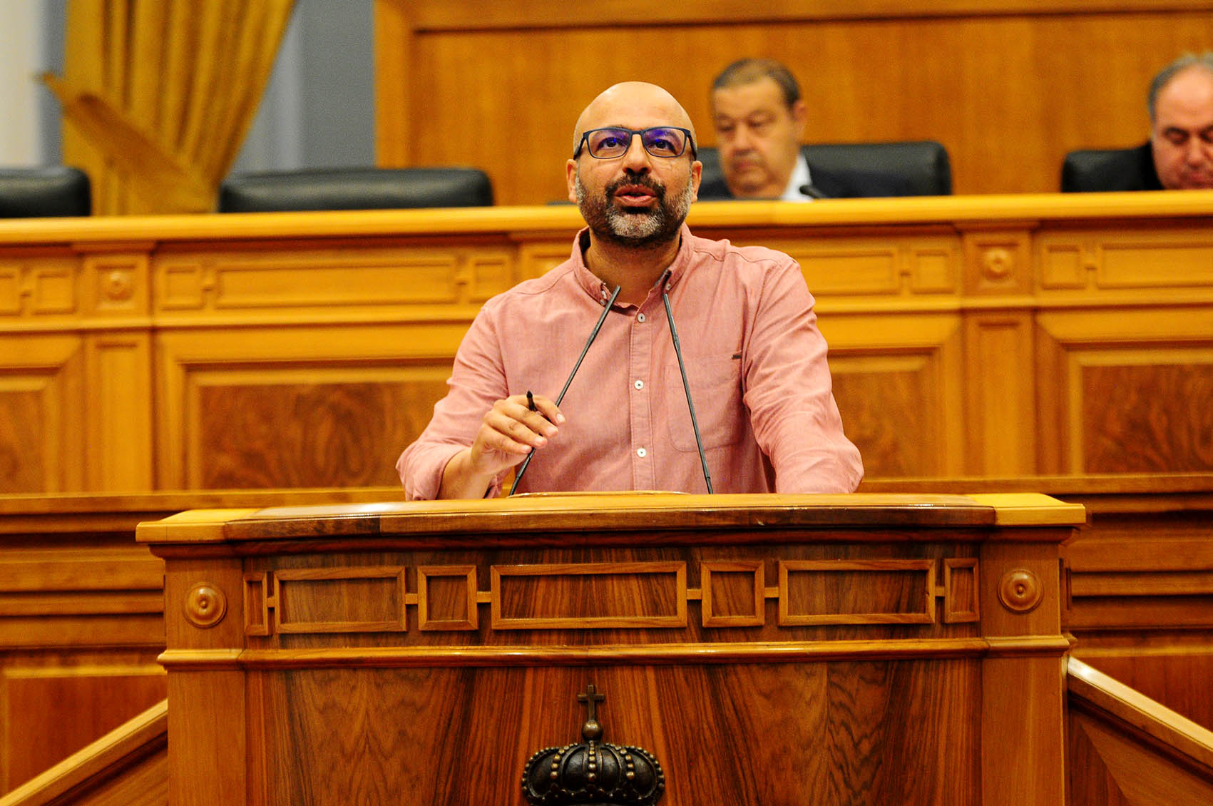 José García Molina, diputado de Podemos en las Cortes de Castilla-La Mancha.