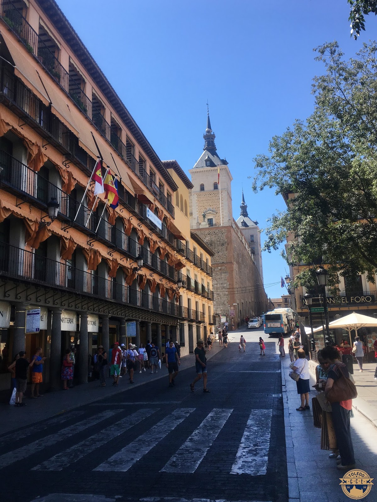 La Plaza de Zocodover, uno de los puntos del Día Sin Coche