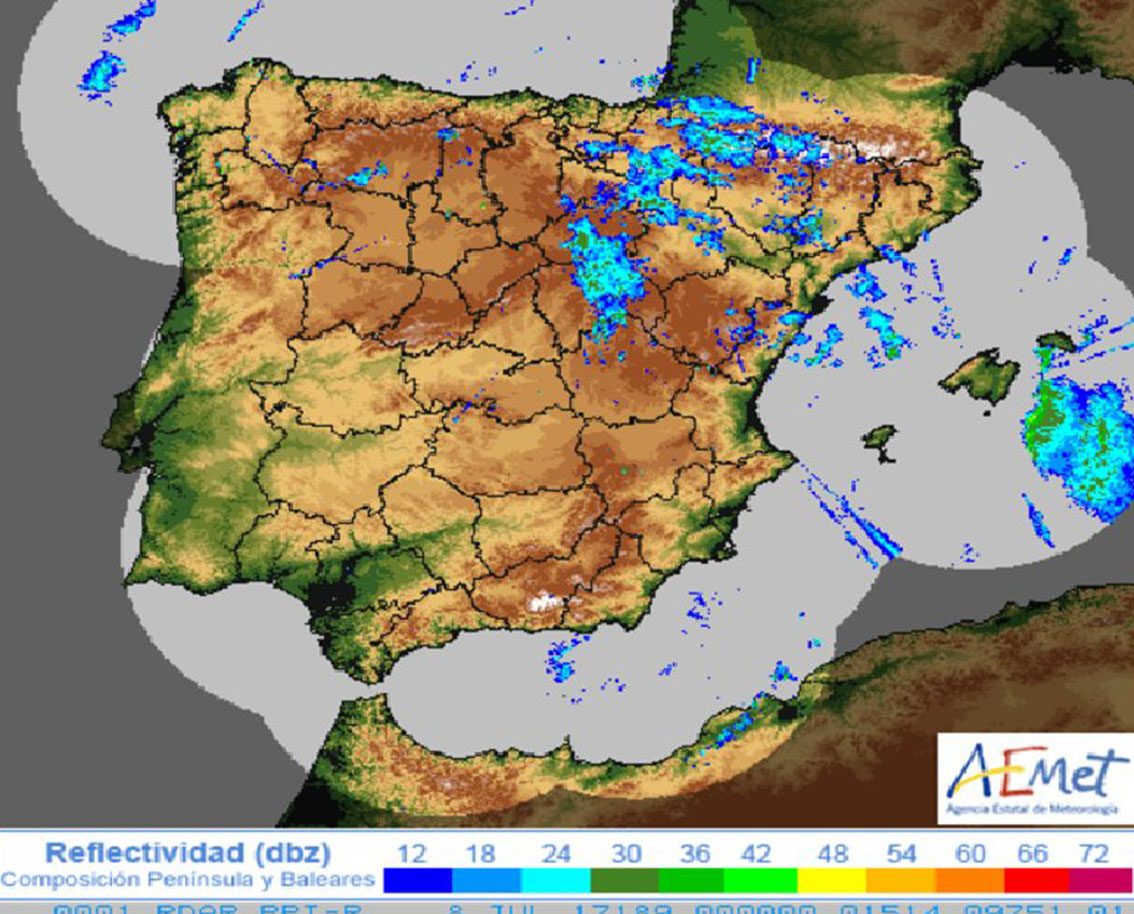 Imagen de la Aemet