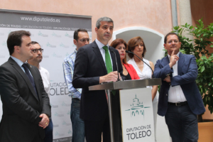 Álvaro Gutiérrez y el Gobierno de la Diputación de Toledo