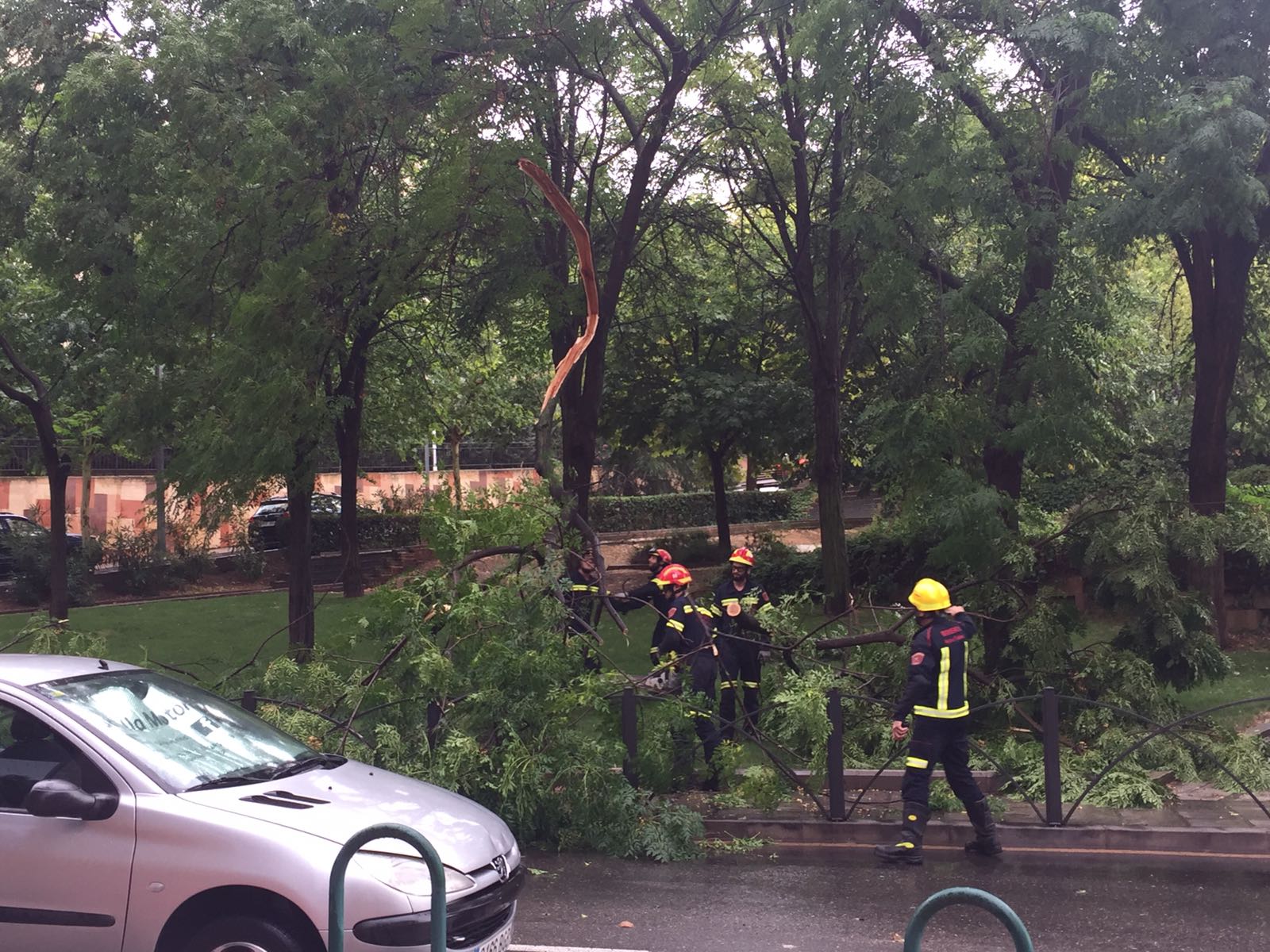 Las lluvias previstas por la Aemet ya han causado daños en Toledo