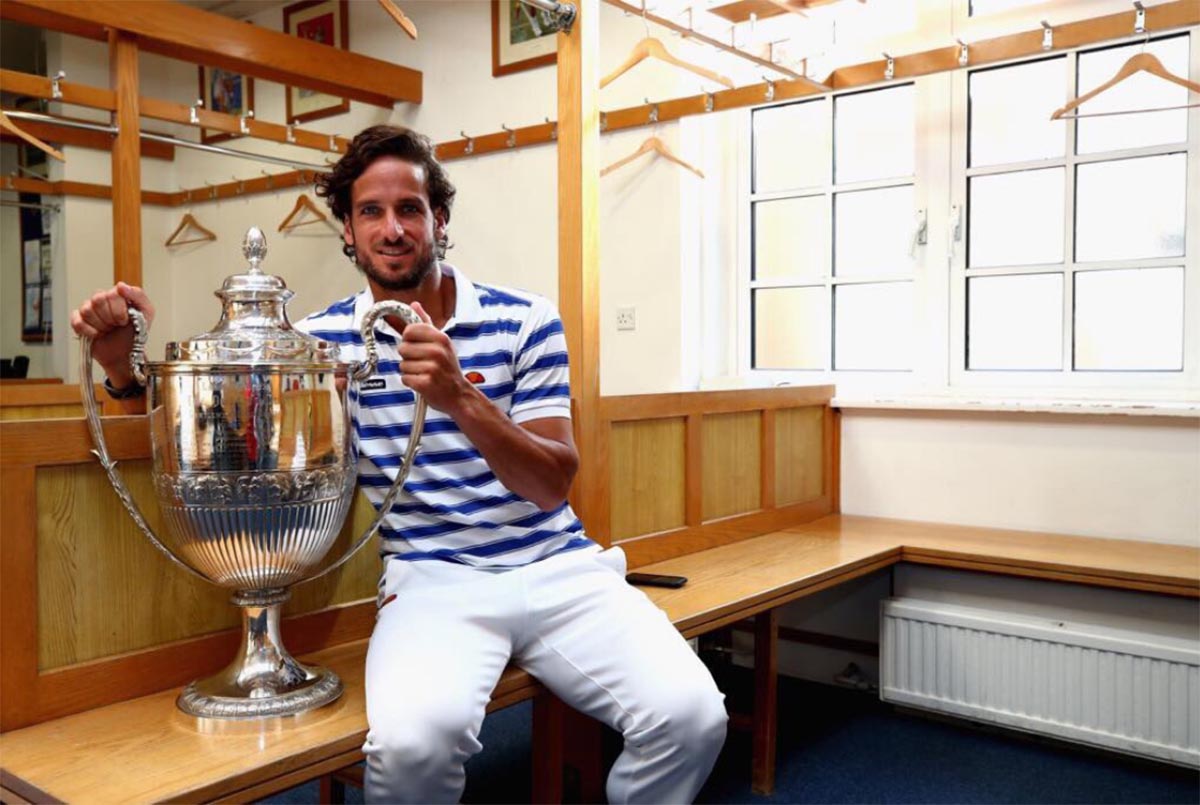 Feliciano López venía de ganar en Queen's