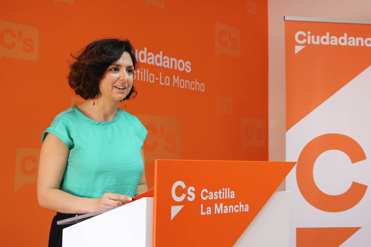 La portavoz de Ciudadanos CLM, Orlena de Miguel.