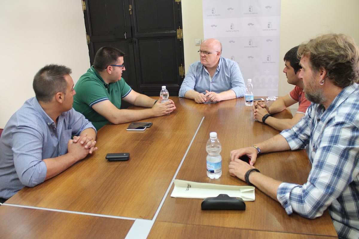 Reunión entre UGT y Pedro Antonio Ruiz Santos.