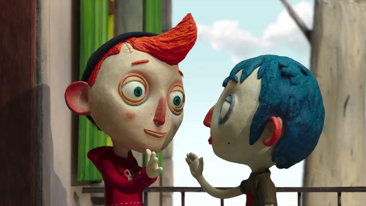 "La vida de Calabacín", película de animación.