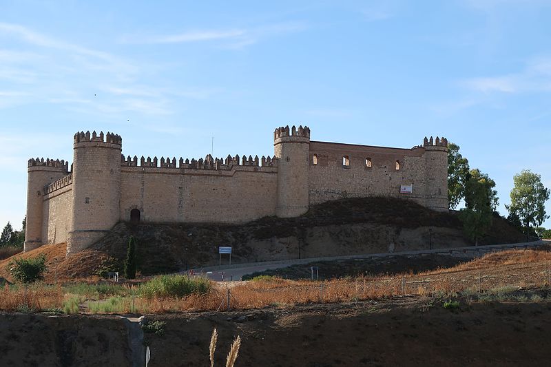 El castillo de Maqueda (Toledo).