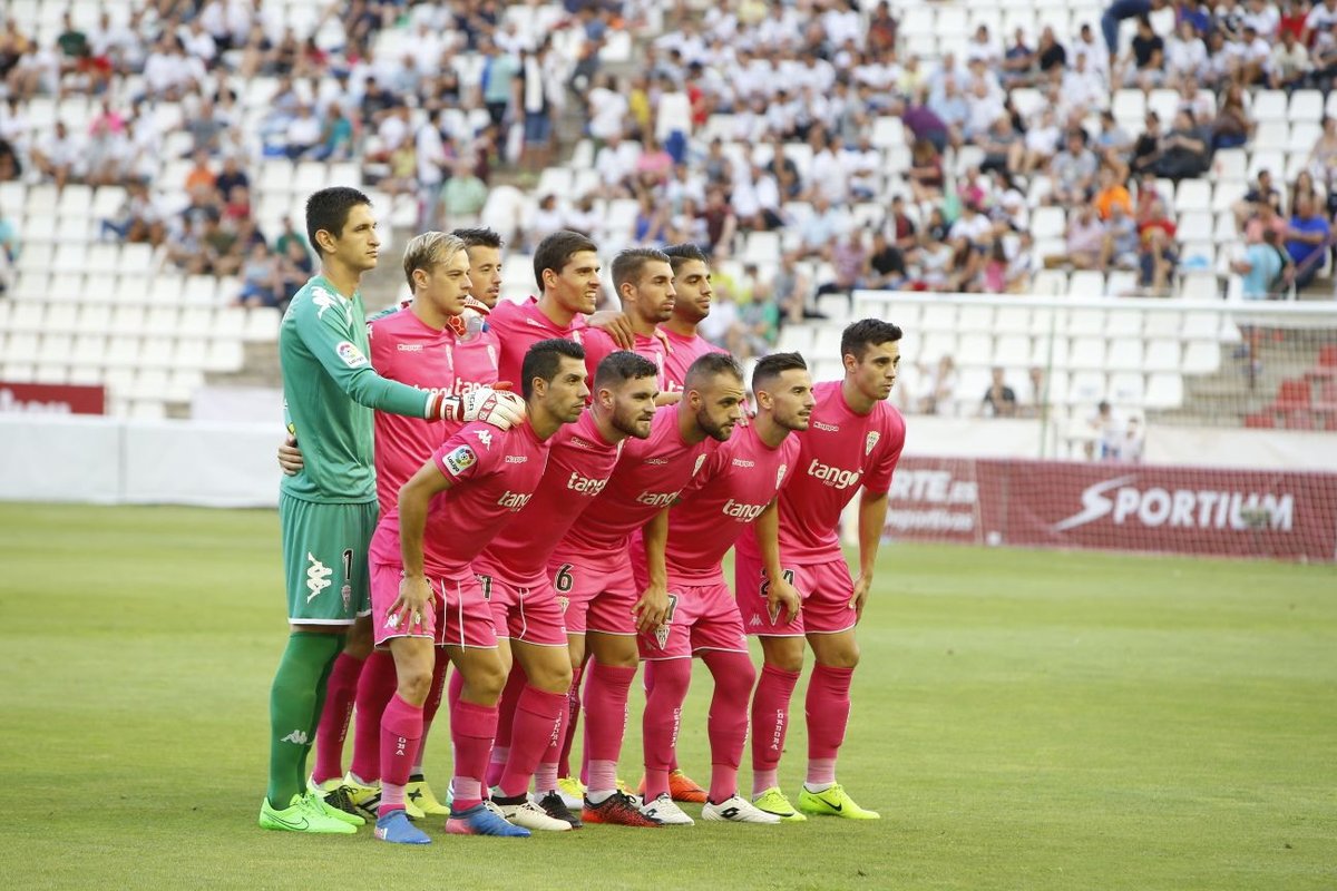 La formación del Córdoba que se impuso a domicilio al Albacete.