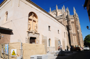 Obras en el Monasterio de San Juan de los Reyes.