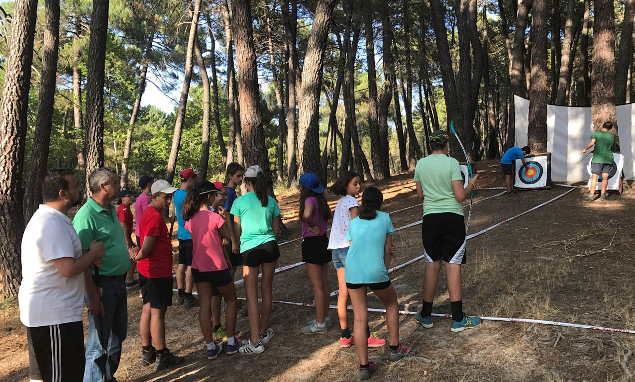 Campamento de la Junta de Comunidades de Castilla-La Mancha.