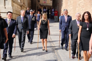 Milagros Tolón, en los actos por la Virgen del Sagrario