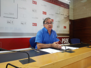 El diputado regional del PSOE, Fermando Mora.