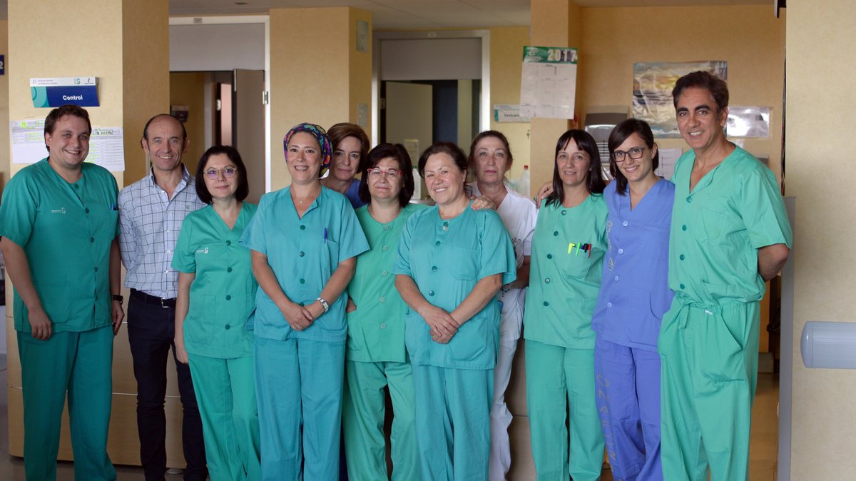 Equipo de Oftalmología del hospital Mancha Centro