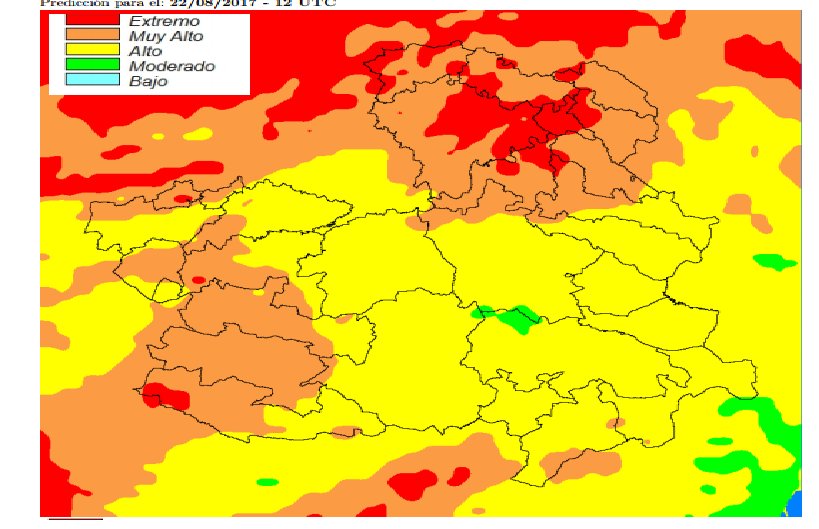 Riesgo de incendios en Castilla-La Mancha, según Aemet