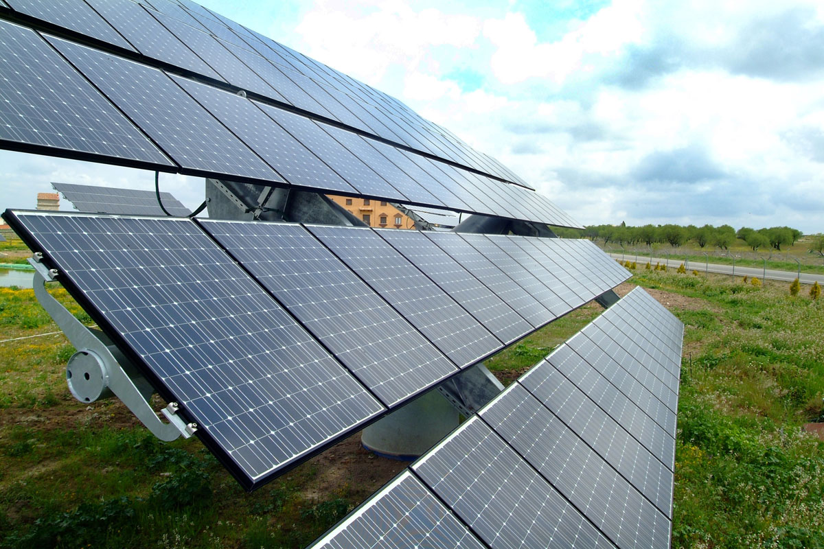 Placas fotovoltaicas. Puertollano solar