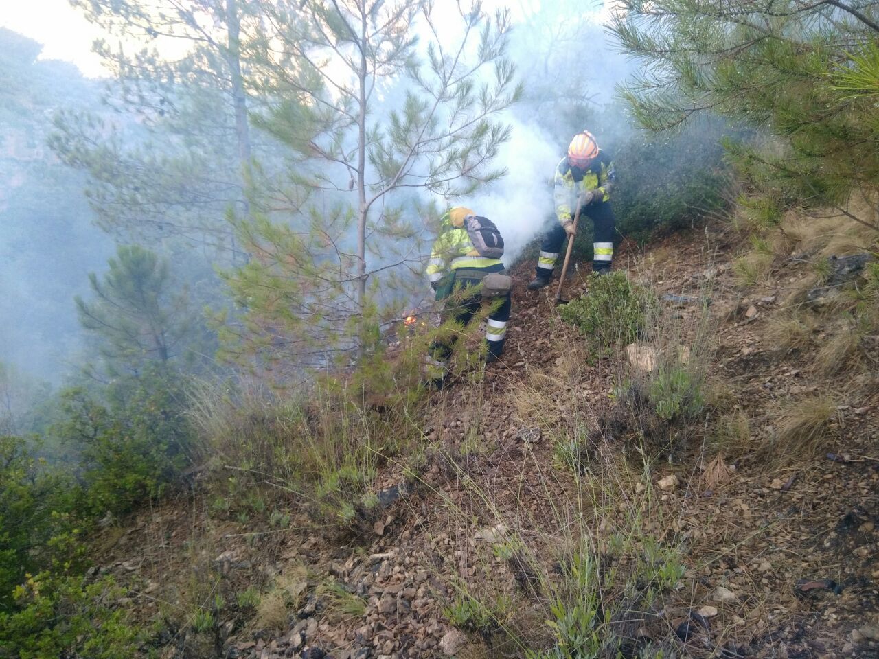 El PP ha criticado duramente la información que hizo CMMedia del incendio de Yeste