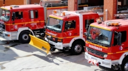 Imagen del parque de Bomberos de Motilla del Palancar en Cuenca.