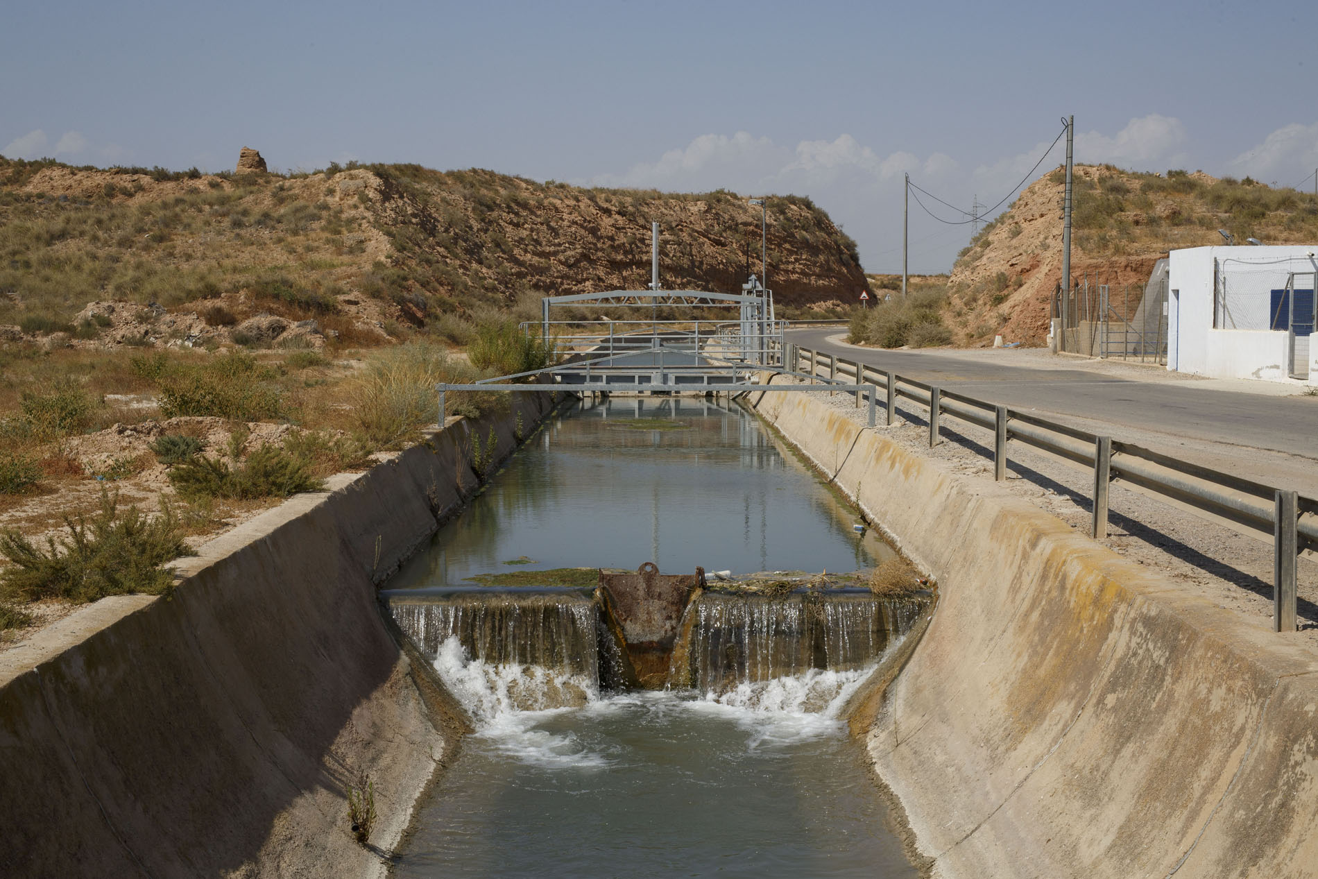 Imagen de Greenpeace dentro del informe de la trama del agua en Murcia