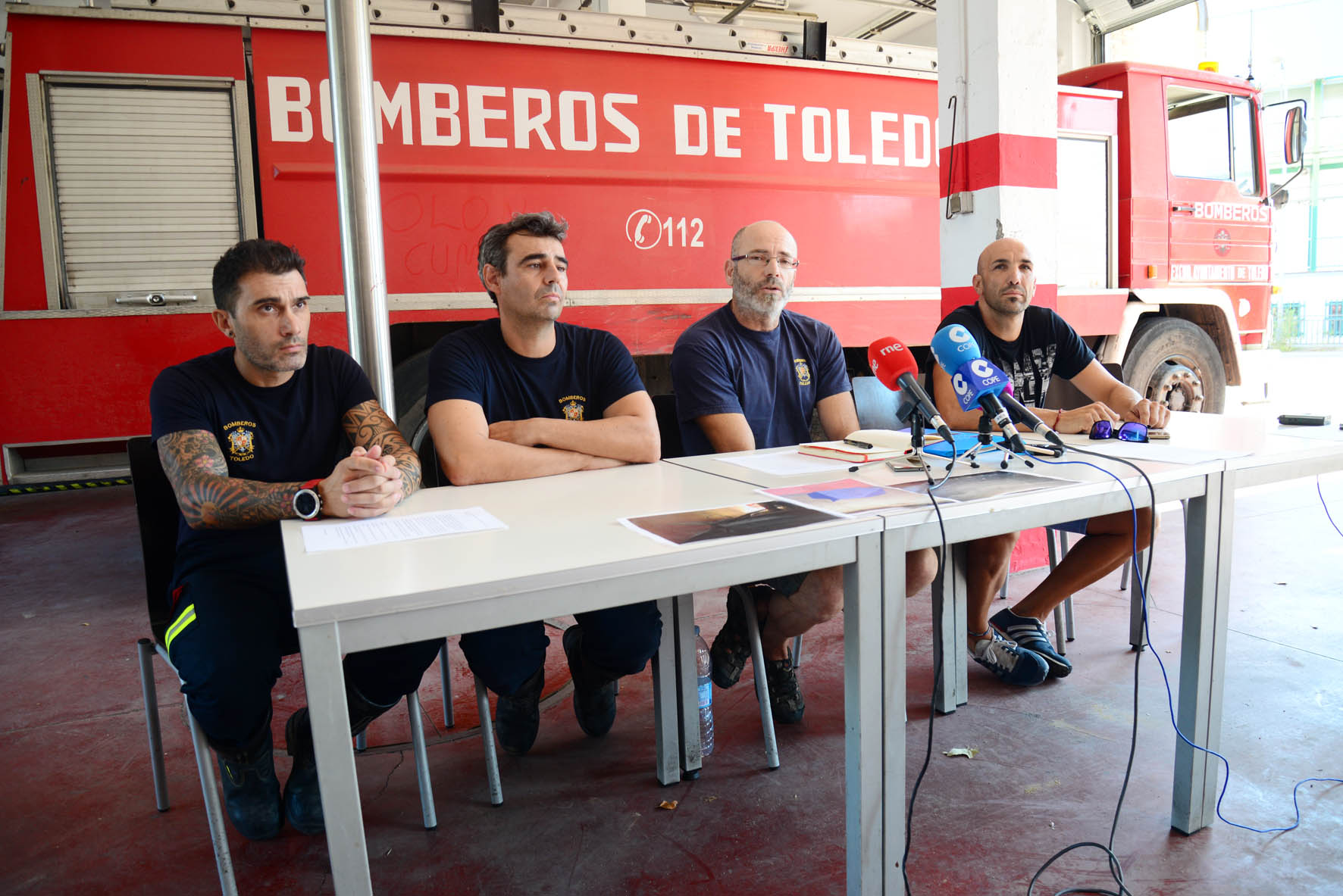 Los bomberos del Parque de Toledo se sienten abandonados por Tolón