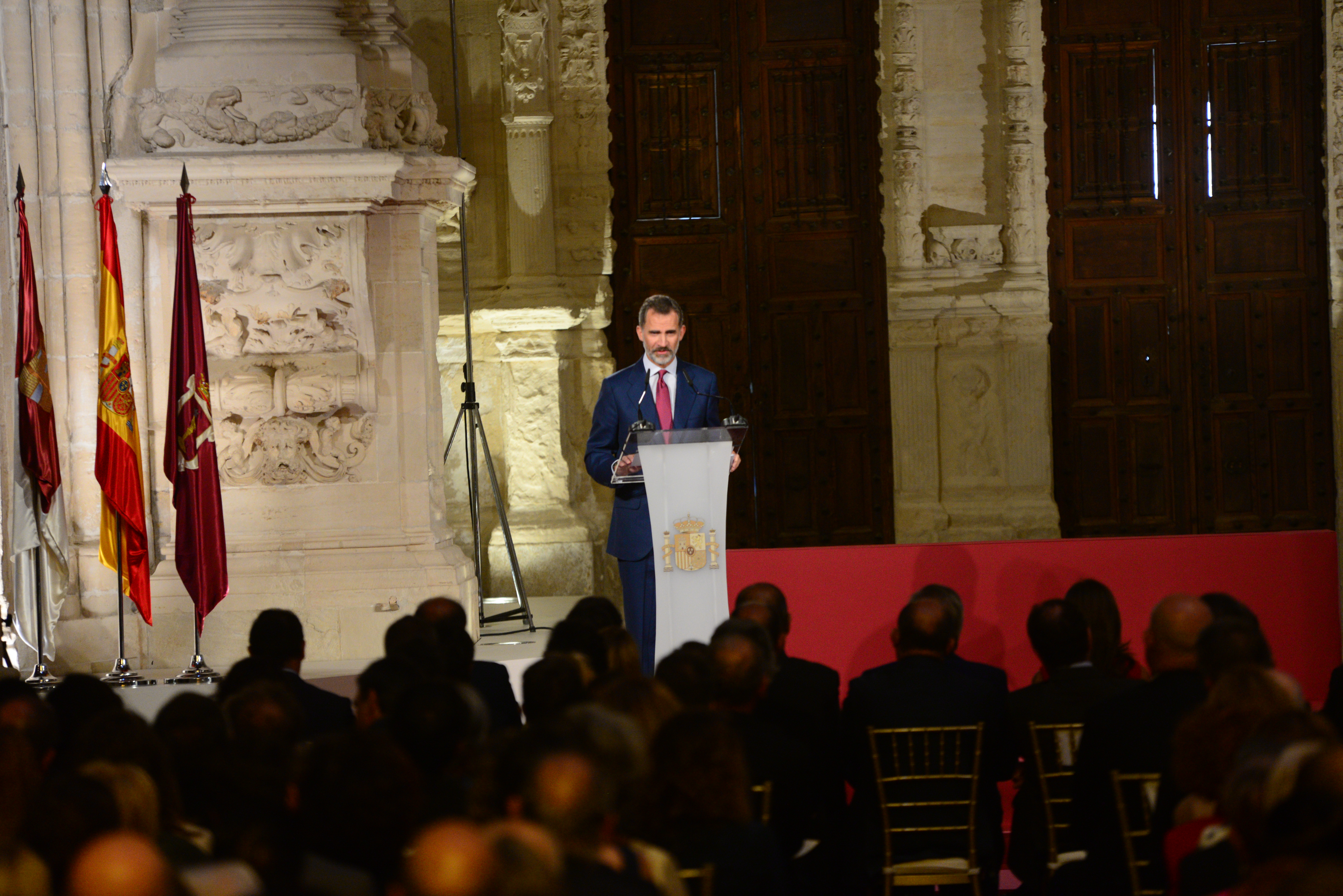 El rey de España, Felipe VI.